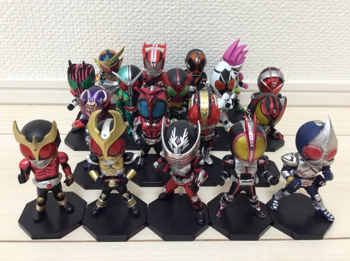 ディフォルメクス45種フルコンプセット】一番くじ 仮面ライダー 50周年