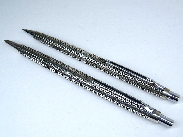 パイロット カスタム スターリングシルバー ボールペン & シャープ