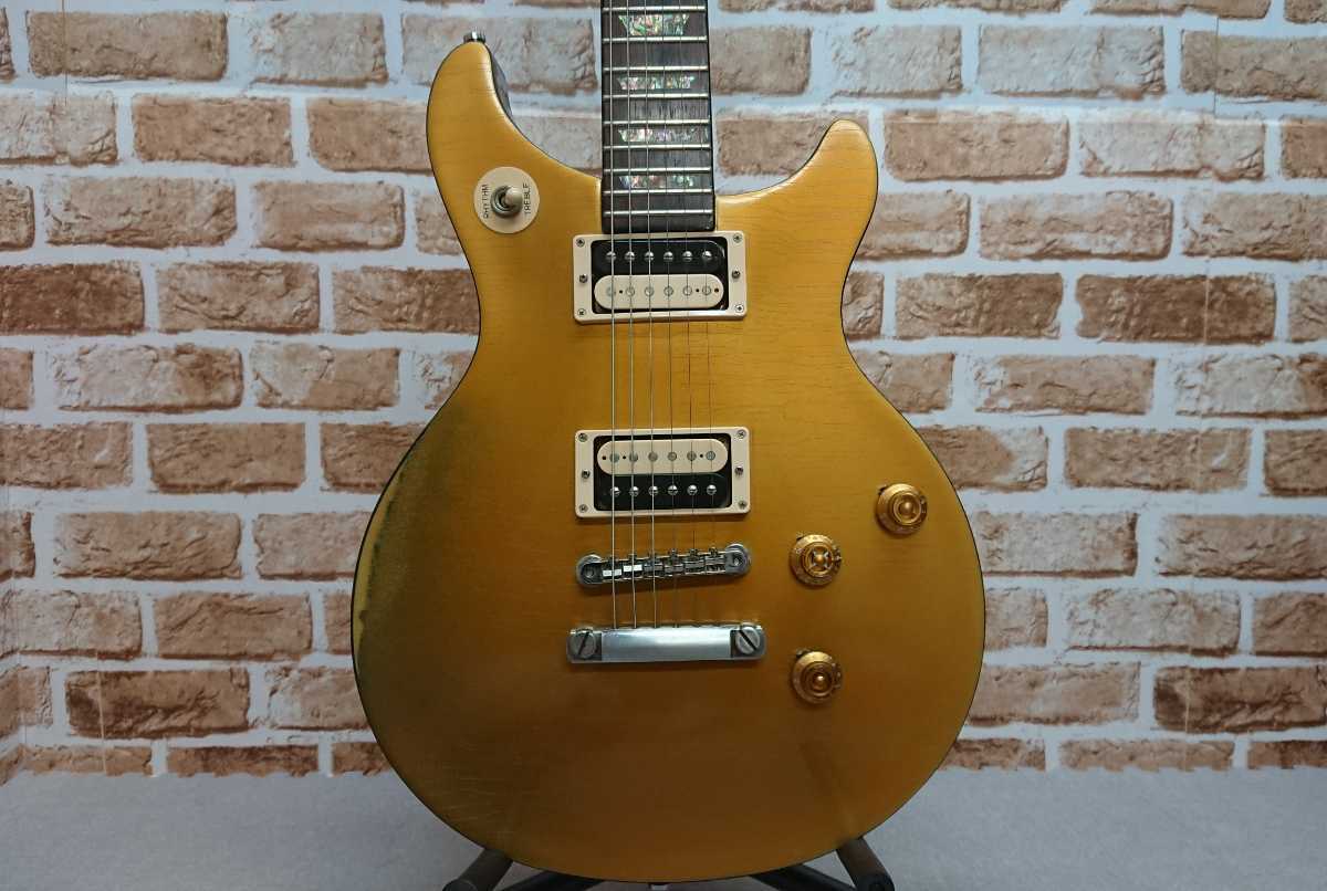 最終値下げ epiphone tak matsumoto DC Gold top Gibson風ヘッド形状
