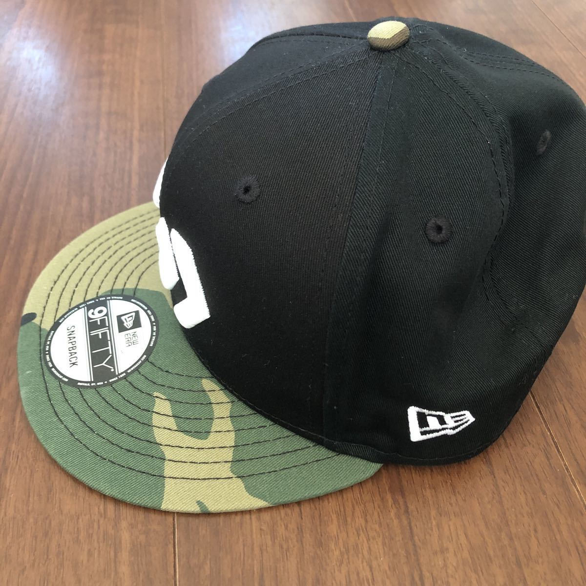 NEWERA × DAIWA 9FIFTY SNAPBACK 迷彩 美品】 ダイワ ニューエラ 迷彩