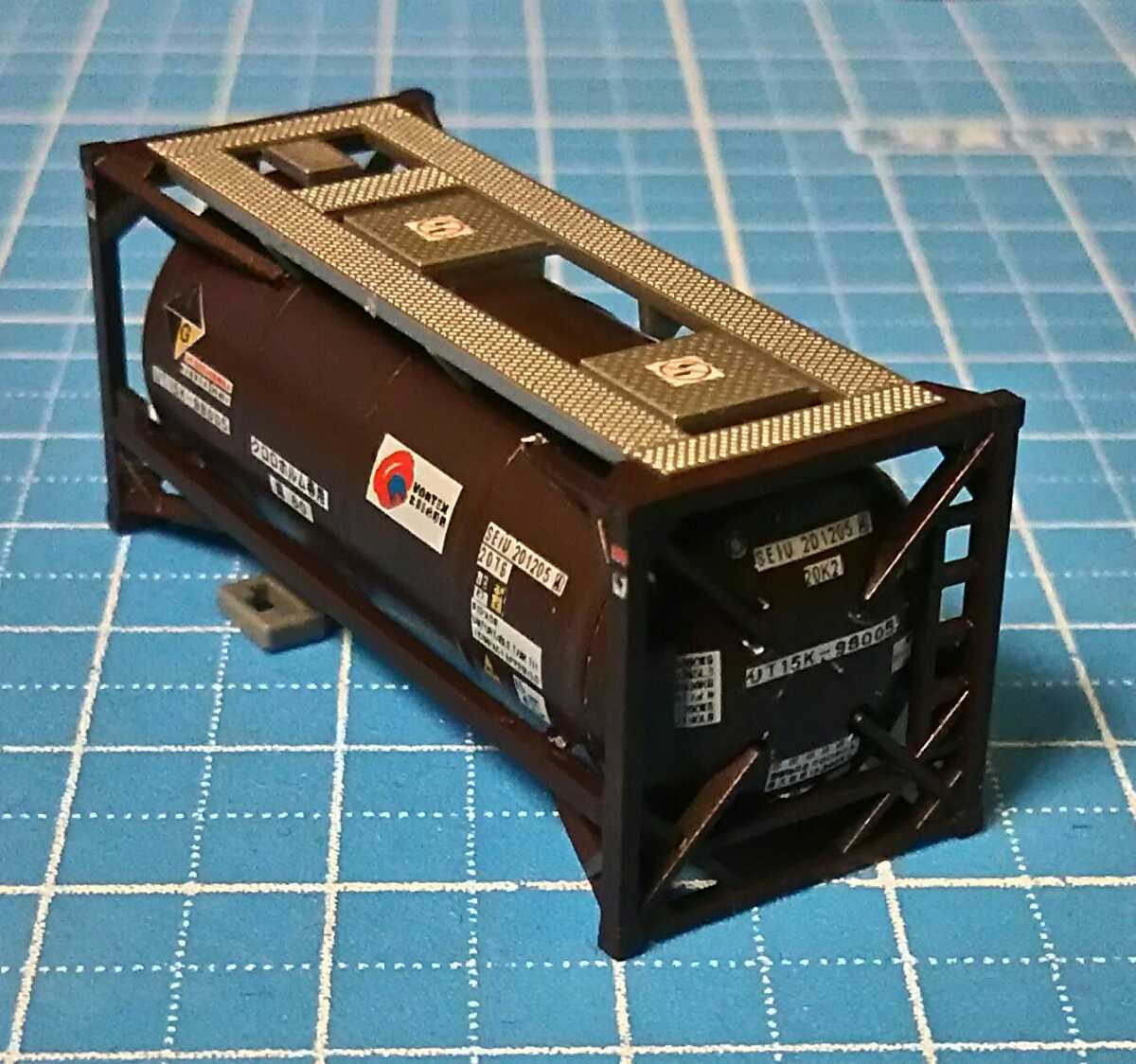 Nゲージ UT15K クロロホルム専用 タンク コンテナ 加工 完成品 の落札