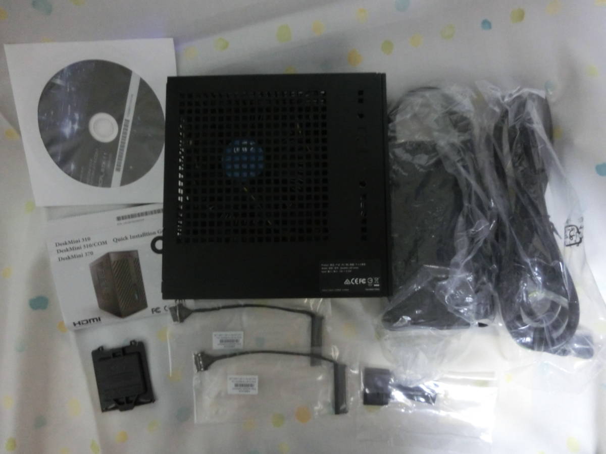 Asrock Deskmini 310 B Jp Intel Pentium Gold G5400 8gbメモリ M2ssd250gb Win10導入済 の落札情報詳細 ヤフオク落札価格情報 オークフリー スマートフォン版