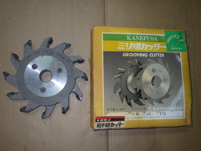 ミナミSKH2 木工機械用カッター⑫175×9 刃物中古