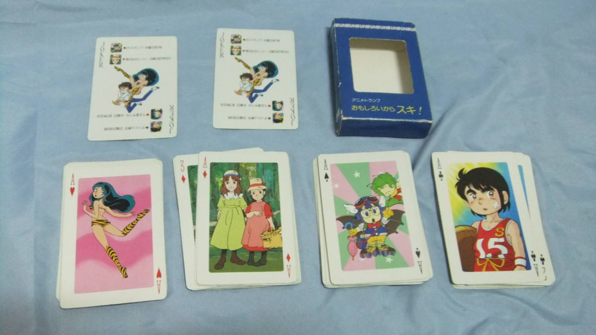 昭和レトロ Uhb アニメトランプ うる星やつら Drスランプ アラレちゃん 勝平 ルーシー の落札情報詳細 ヤフオク落札価格情報 オークフリー スマートフォン版