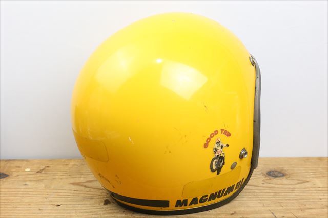 BELL MAGNUM III ジェットヘルメット イエロー BELL MAGNUM III ジェットヘルメット イエロー