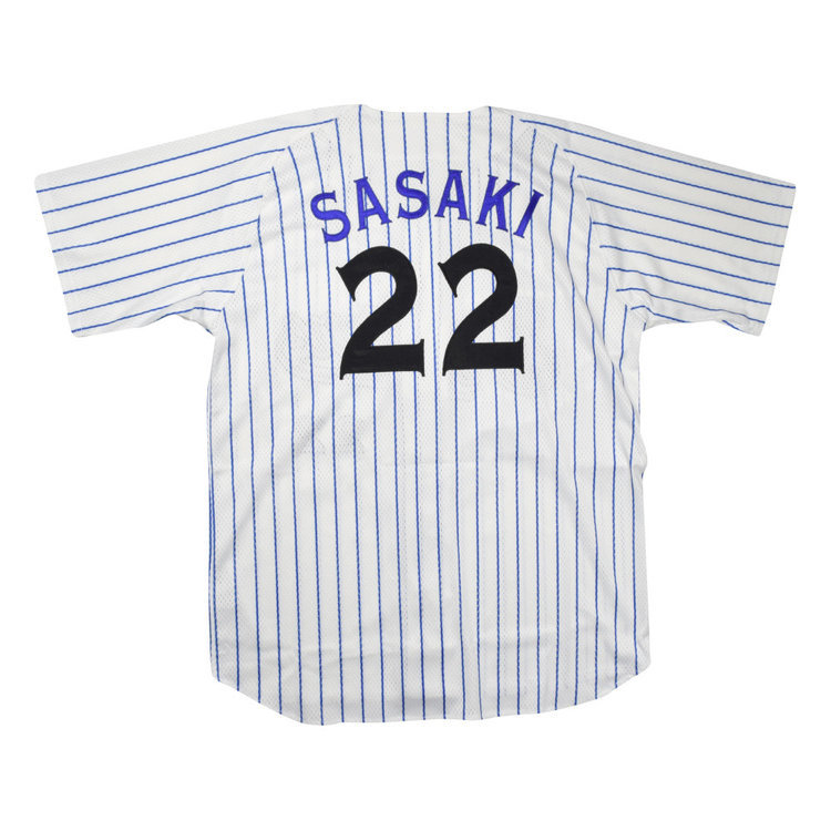横浜DeNAベイスターズ 佐々木 大魔神 復刻 ユニフォーム L 刺繍