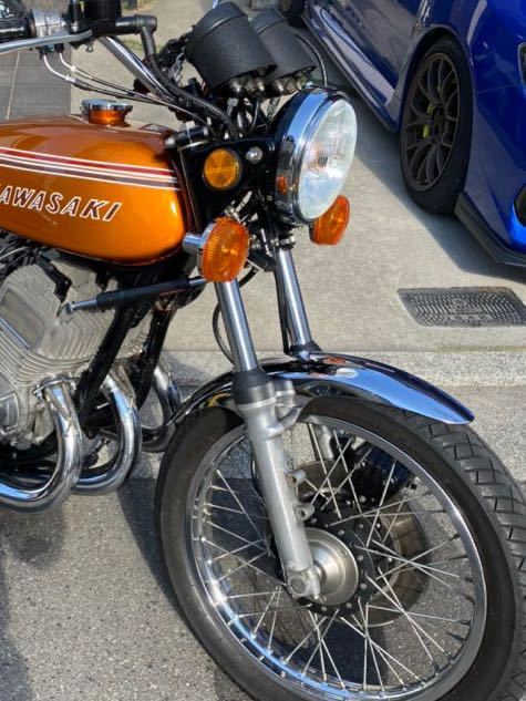 1000円☆カワサキ KAWASAKI マッハ 750ss H2 z1z2 にも純正？社外