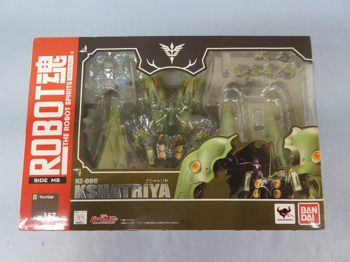 T36 25 Robot魂 Side Ms Nz 666 クシャトリヤ 機動戦士ガンダムuc バンダイ の落札情報詳細 ヤフオク落札価格情報 オークフリー スマートフォン版