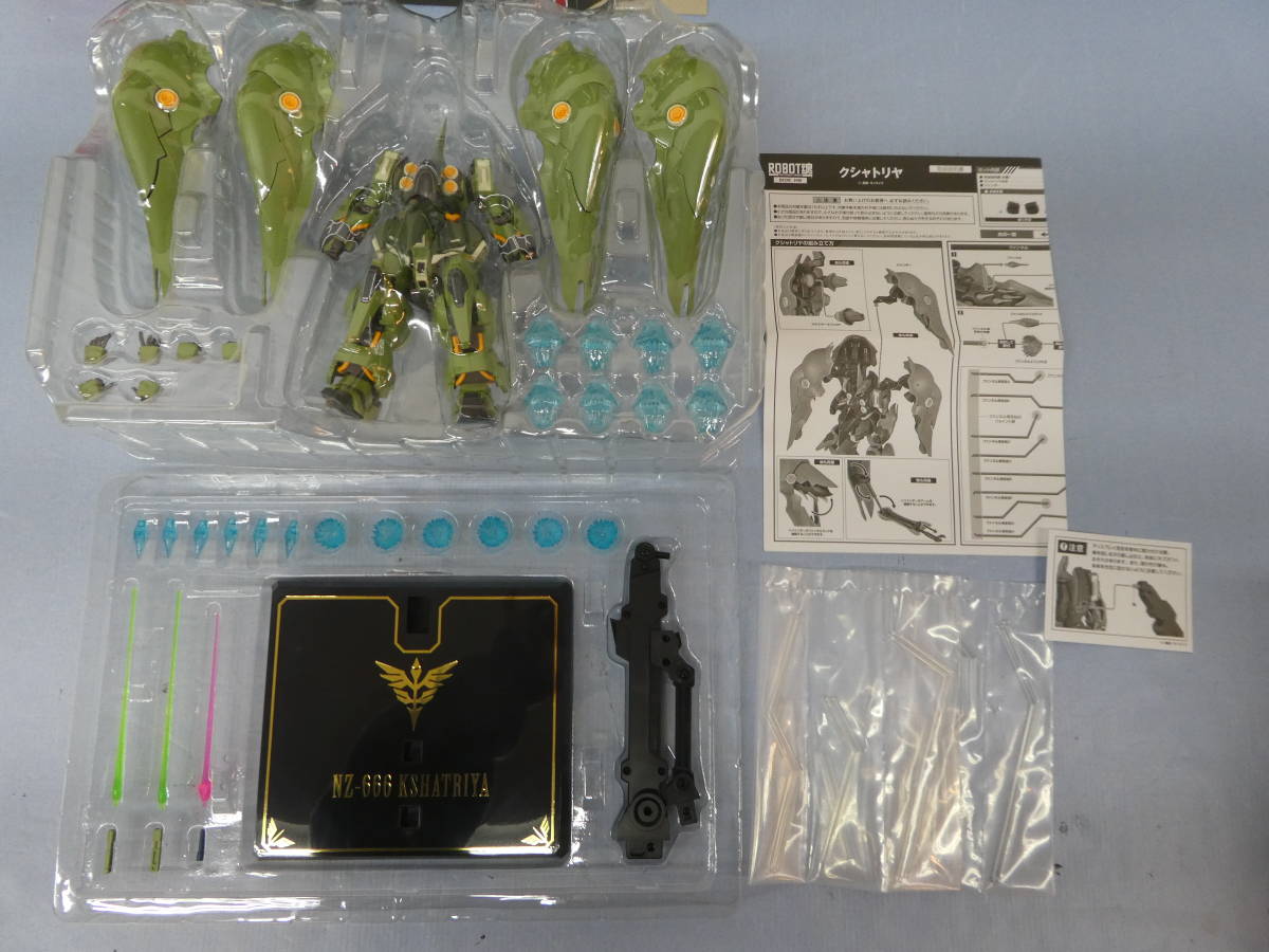 T36 25 Robot魂 Side Ms Nz 666 クシャトリヤ 機動戦士ガンダムuc バンダイ の落札情報詳細 ヤフオク落札価格情報 オークフリー スマートフォン版