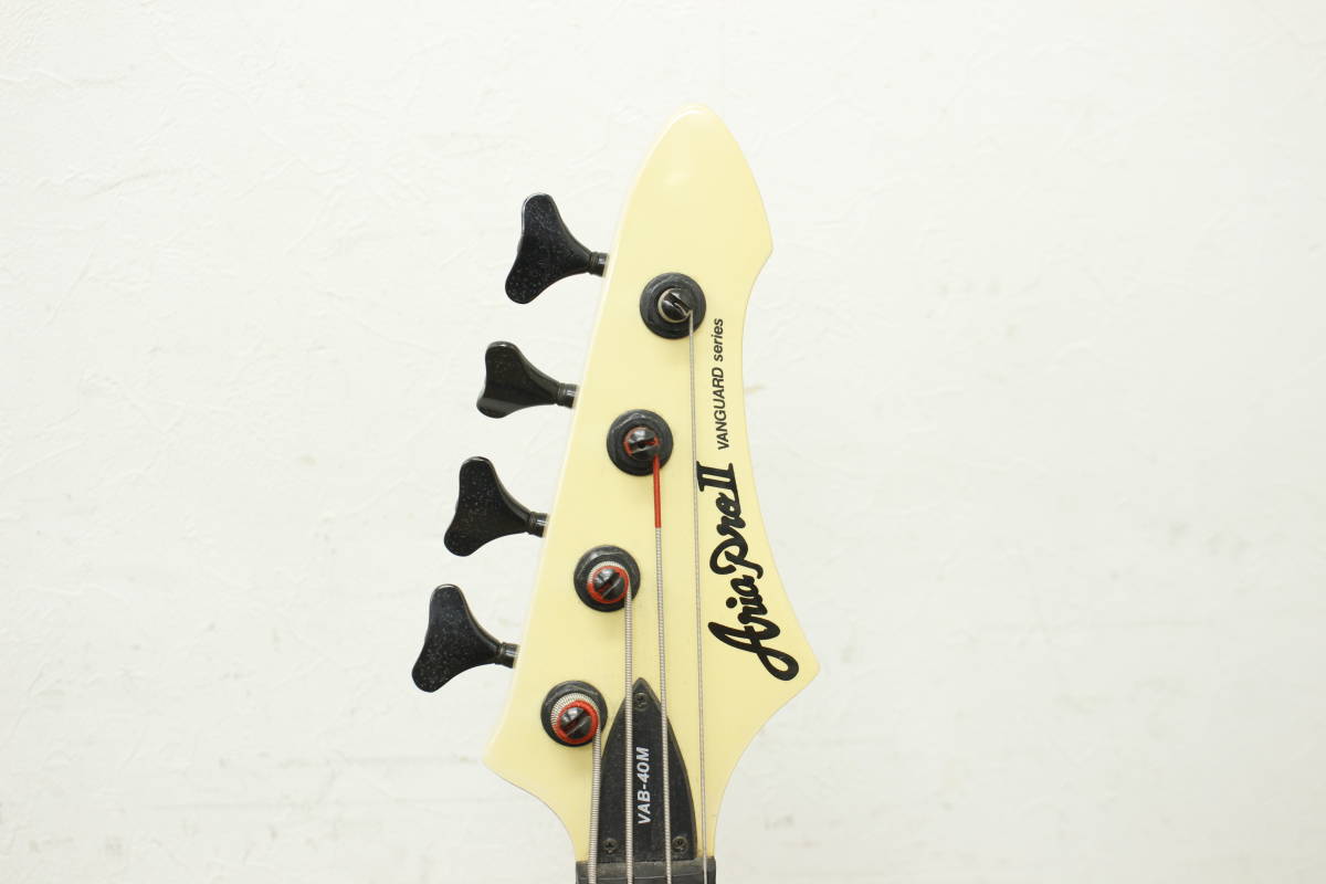 Aria ProⅡ VAB-40M VANGUARD エレキベース ベース 現状品 ケース付 
