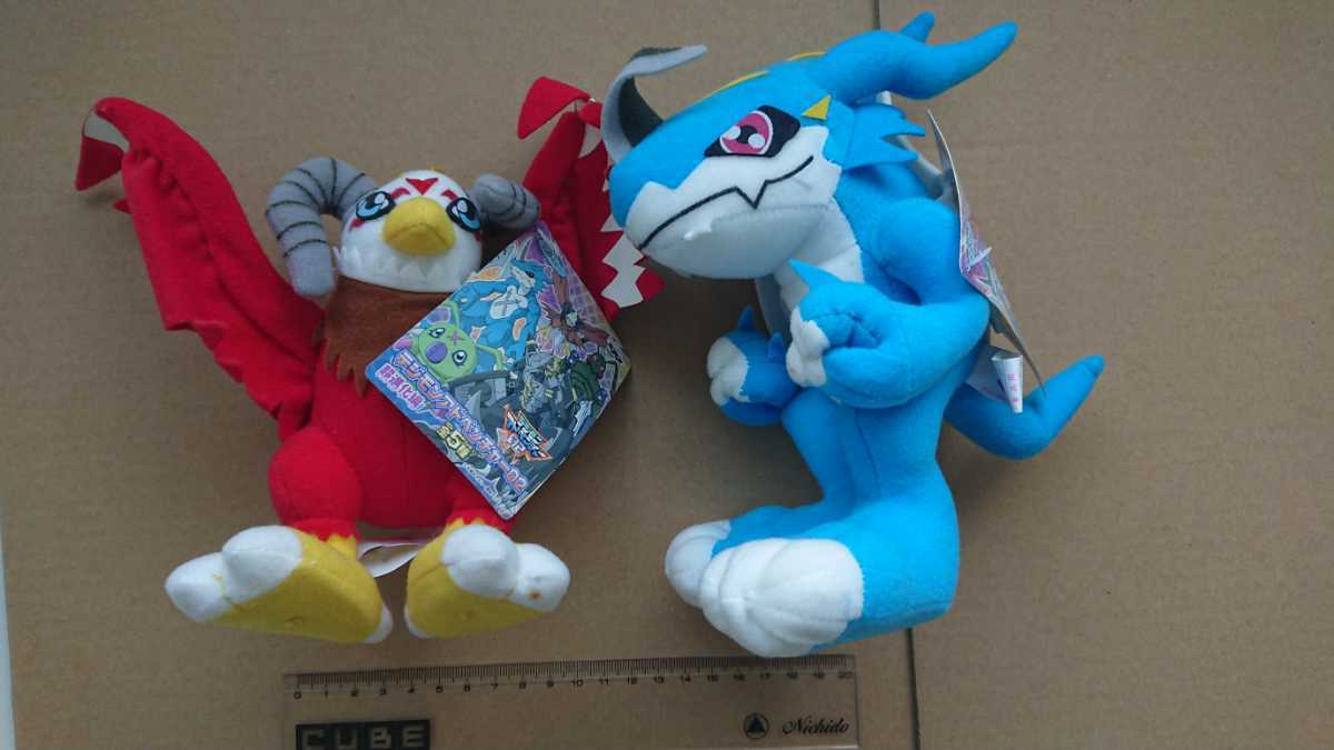 デジモンアドベンチャー　エクスブイモン　　ぬいぐるみ デジモンアドベンチャー エクスブイモン ブイモン ぬいぐるみ2個