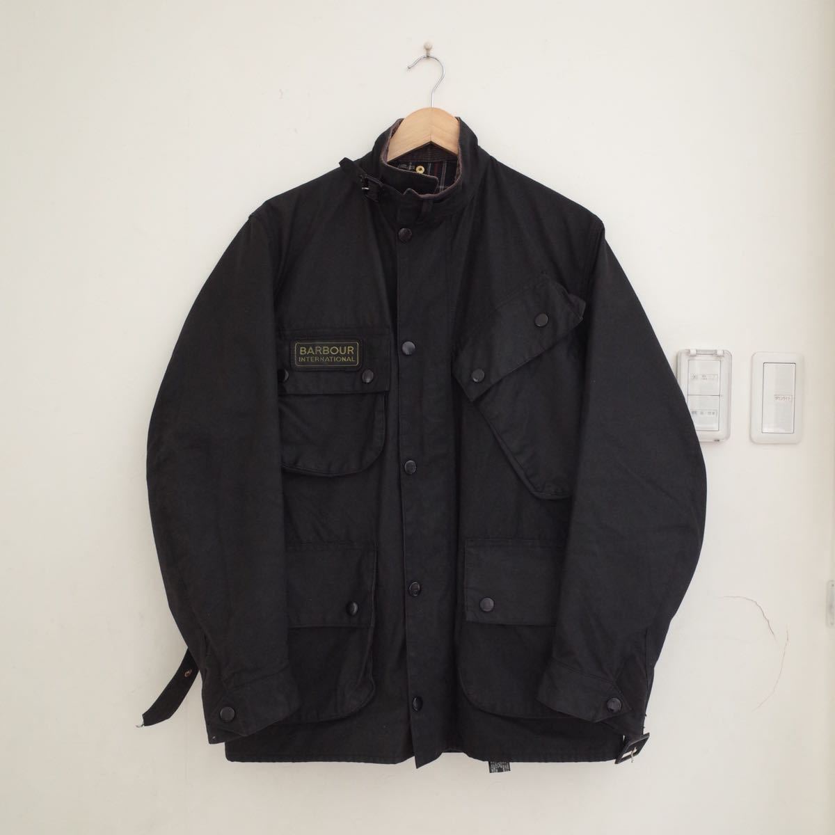 ビンテージBarbourinternationalインタナショナル1ワラント Barbour