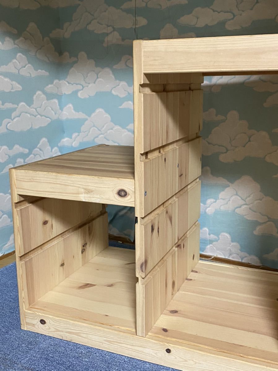 Ikea Trofast 階段型 収納 フレーム イケア トロファスト 94x44x91cm パイン材 ラック 棚 キャビネット 収納ボックス の落札情報詳細 ヤフオク落札価格情報 オークフリー スマートフォン版