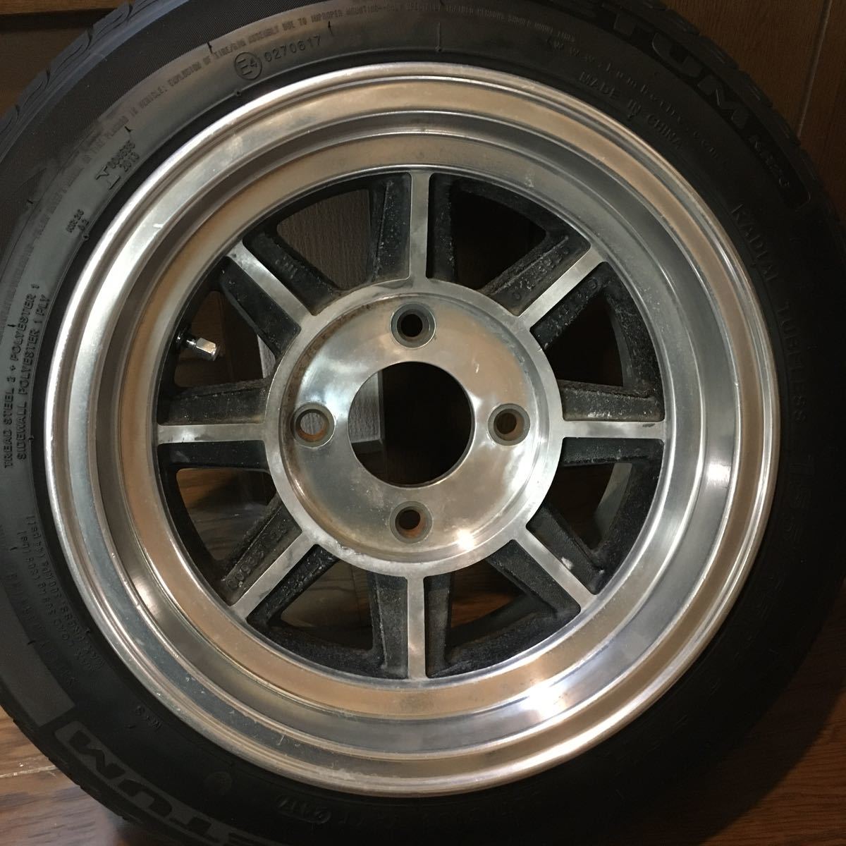 旧車 ハヤシレーシング 13インチ 114.3 サニトラ サニー AE86 等