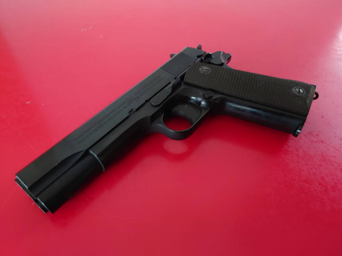 MGCコルトガバメントM1911A1ガスガンジャンク品 MGC] M1911A1 ガバメント TYPE1942 ガスブローバック (中古