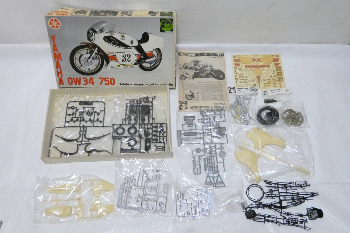 7734K/未組立◇PROTAR プロター 1/9 YAMAHA ヤマハ 0W34