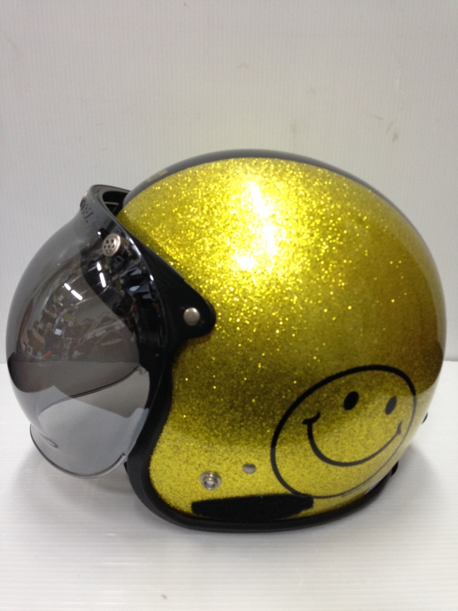 スマイルBuco ジェットヘルメット イエロー/ブラック A113092 Buco