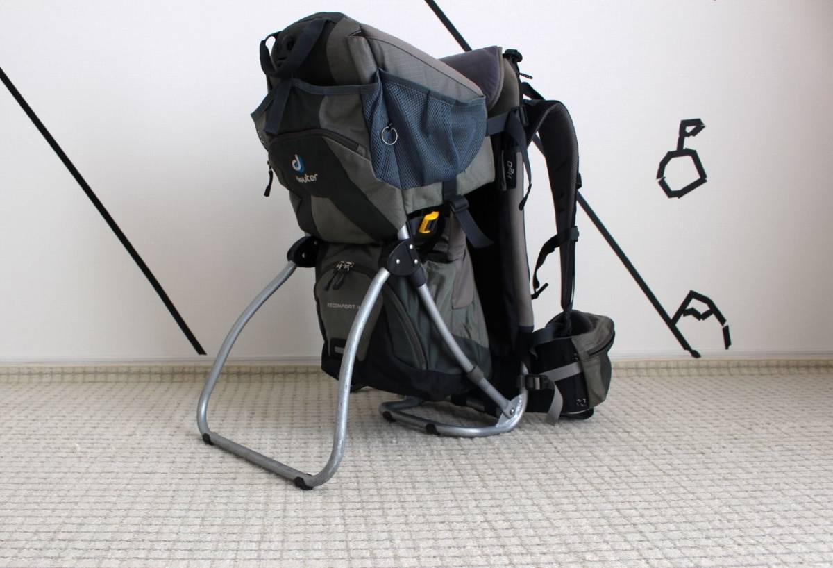 deuter Kid Comfort Ⅱ ベビーキャリア 背負子 レインカバー付 詳細