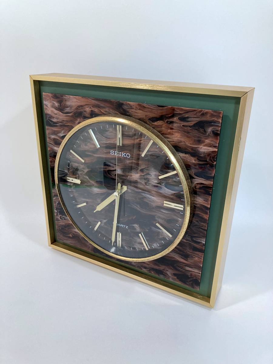 美品 SEIKO 大型 36cm 掛時計 QA414N レトロ ビンテージ 美品 SEIKO 大型 36cm 掛時計 QA414N レトロ ビンテージ