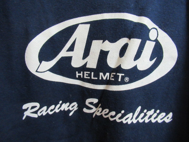 レーシングスペシャリティ Arai アライ ヘルメット スウェット