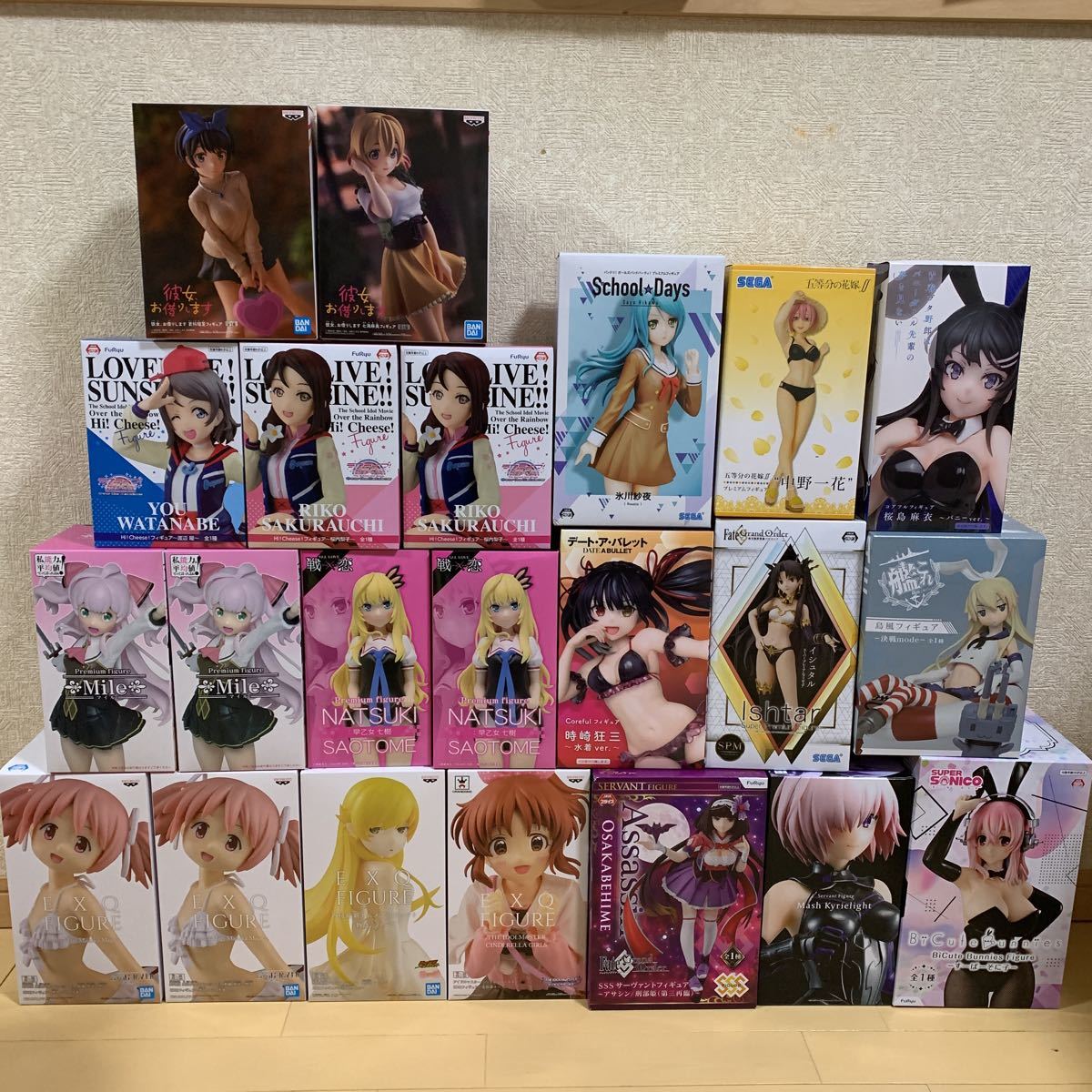 新品 美少女フィギュア まとめ 艦これ ラブライブ Fate 彼借 すーぱーそに子 能均 まどマギ 等 の落札情報詳細 ヤフオク落札価格情報 オークフリー スマートフォン版