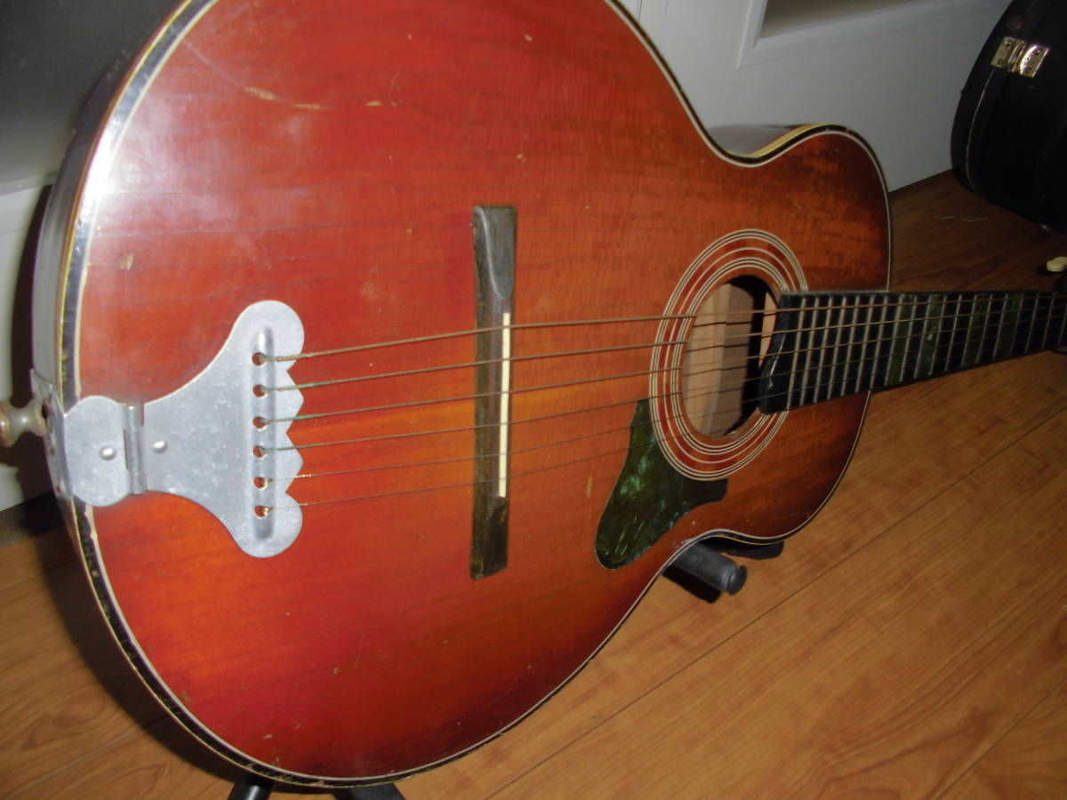 選ぶなら MONTANO 国産 1960年代 アーチトップ ピックギター No.100