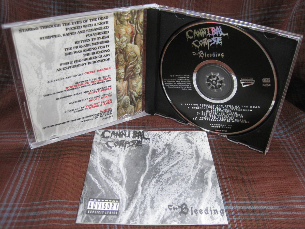 Cannibal Corpse CD 11枚 まとめ売り 帯付き A#1160◇帯付CD◇ カンニバル・コープス - ザ・ブリーディング 廃盤