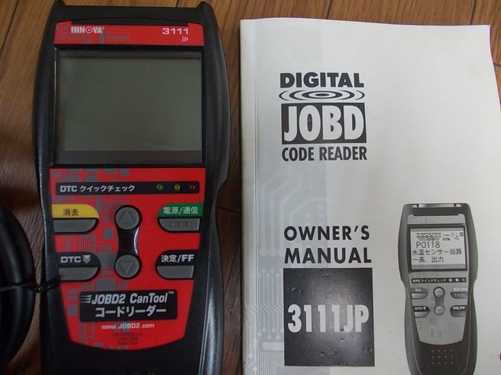 INNOVAイノーバ 3111JP 故障診断機 JOBD2 CanTool