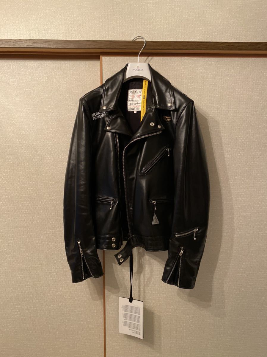 新品】Moncler Fragment Lewis Lether レア ルイスレザー フラグメント