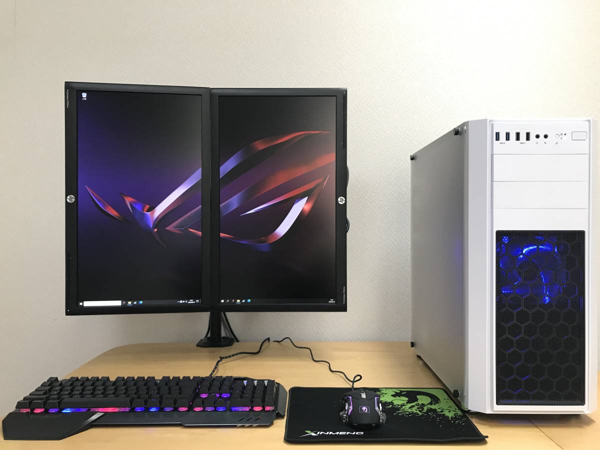 PCデビューにも◎GTX1060搭載すぐ使えるゲーミングPCモニター付