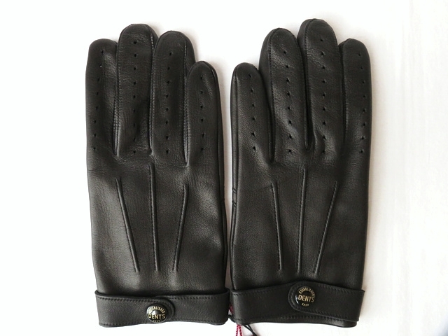 新品】新品 Dents デンツ Fleming ドライビンググローブ S 007