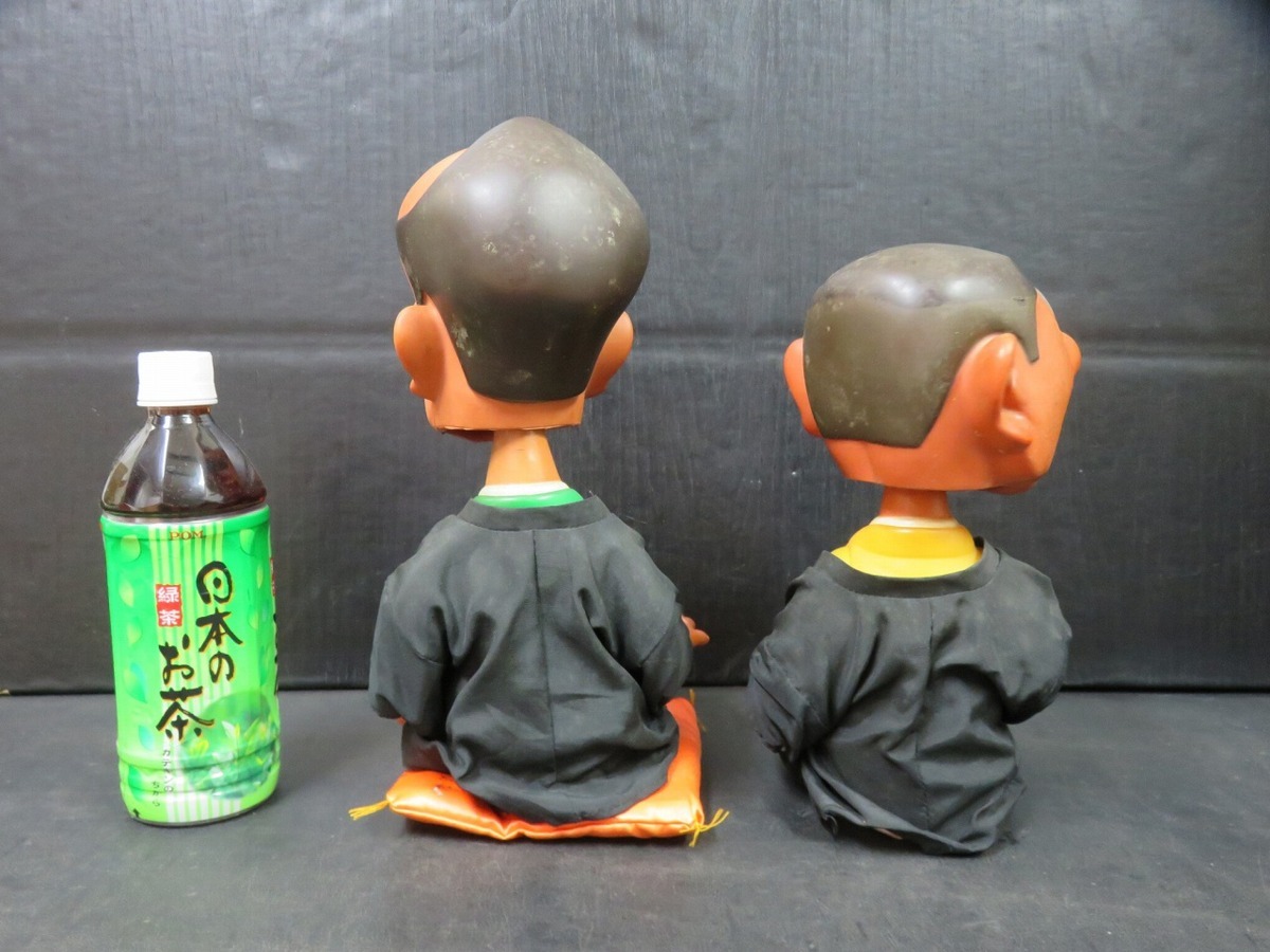 笑点 三遊亭小圓遊 桂歌丸 首ふり 落語家 ソフビ人形 2体セット Shinsaku Teiban キャラクターグッズ Cpmalaysia Com