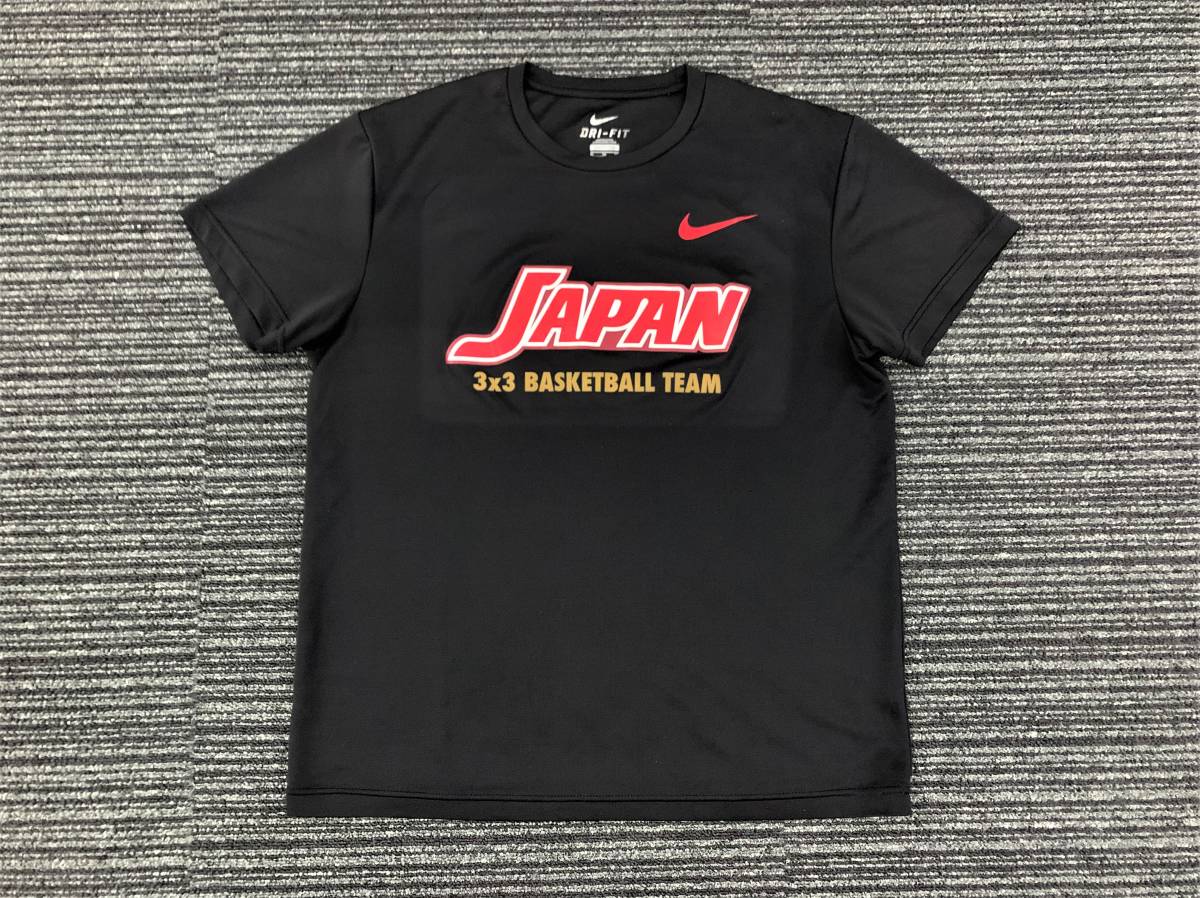【目立った傷や汚れなし】【選手支給】2018 3人制 バスケットボール 3×3 スリーエックススリー 日本代表 男子 NIKE ナイキ