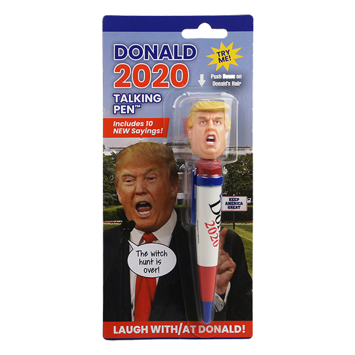 新品 ドナルド トランプ トーキング ペン 絶叫 喋る 叫ぶ ボールペン おもしろ グッズ 雑貨 大統領 アメリカ Usa アメリカン雑貨 ジョーク の落札情報詳細 ヤフオク落札価格情報 オークフリー スマートフォン版