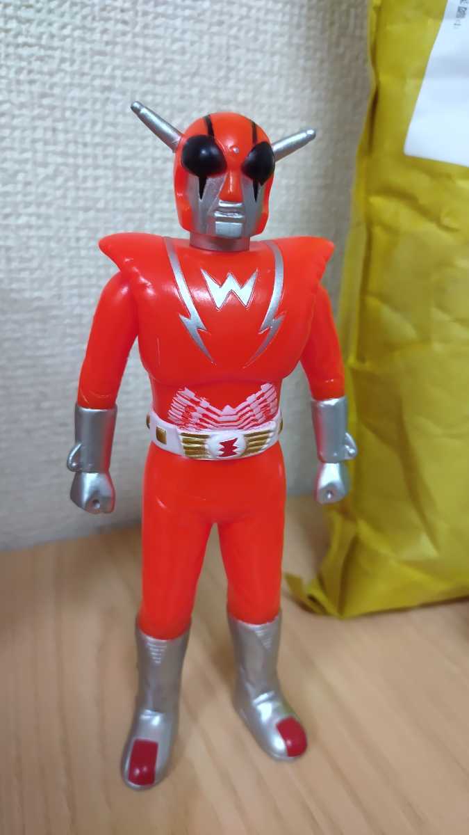 新品】珍色 香港映画インフラマン中国超人パチソフビ無版権パチモン