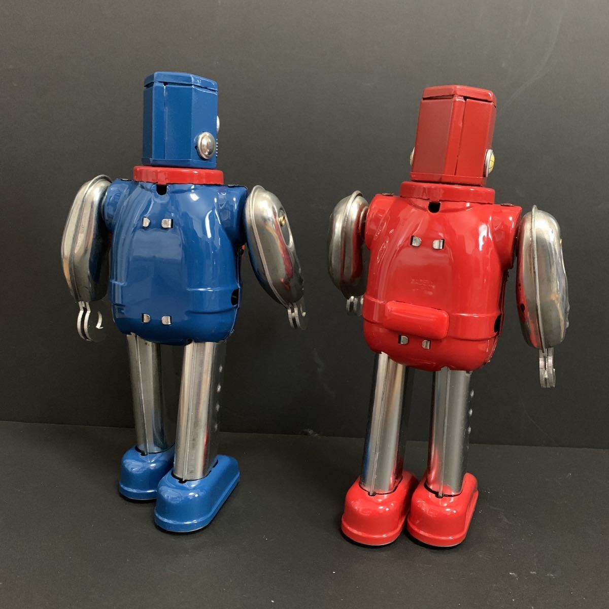 HEX HEAD ROBOT 日本製 ゼンマイ式 六角ロボット ブリキ玩具