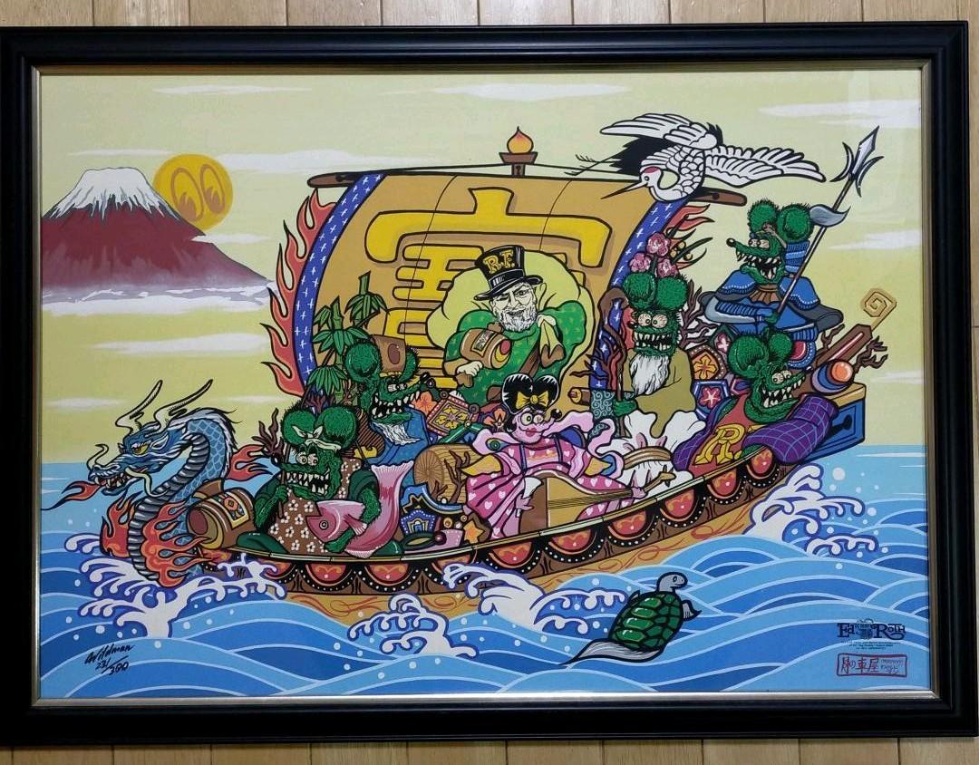 まーページ！ ラットフィンク RATFINK 七福神 ポスター まー様専用ページ！ ラットフィンク RATFINK 七福神 ポスターの