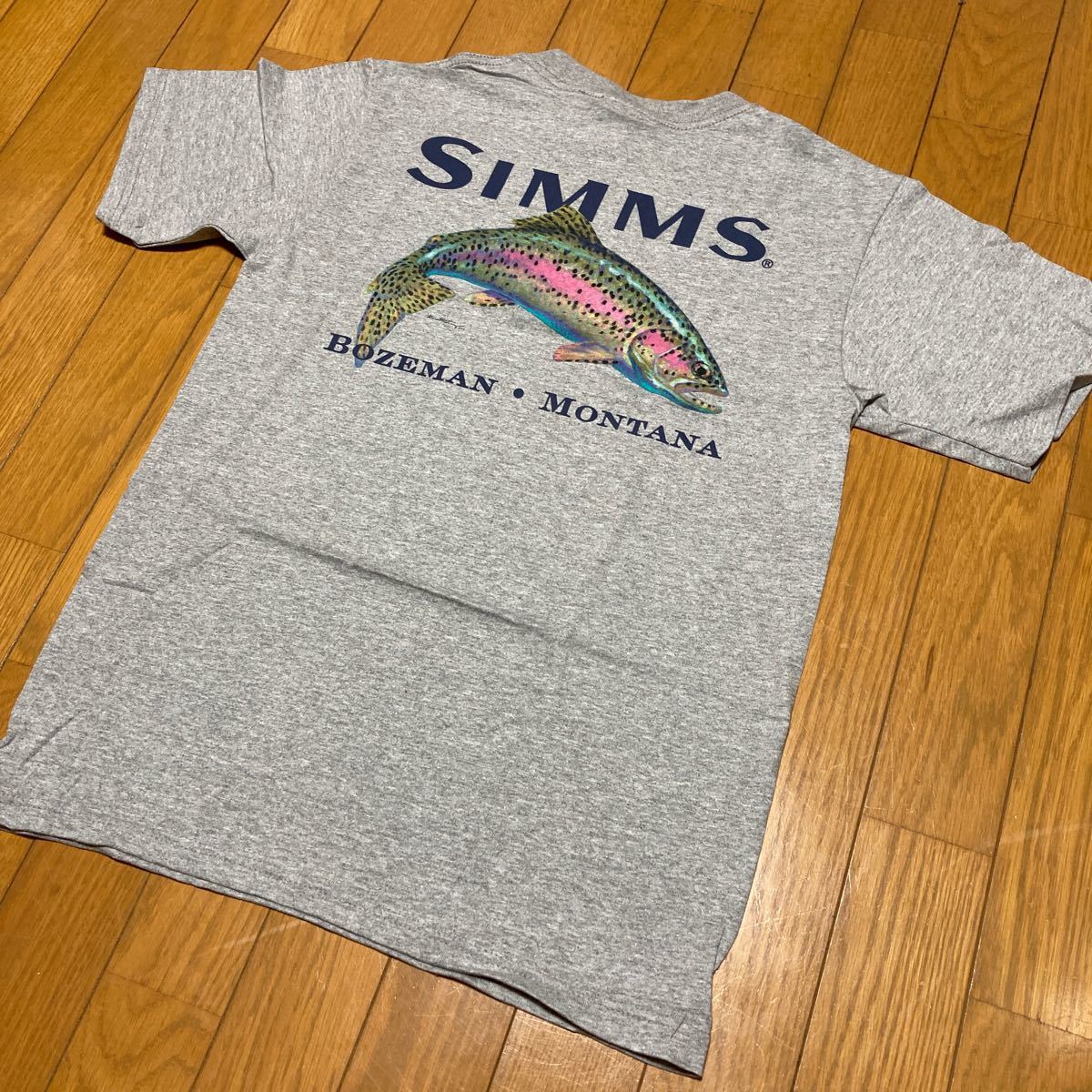 新品】シムス SIMMS トラウトTシャツ 新品 サイズS フライフィッシング