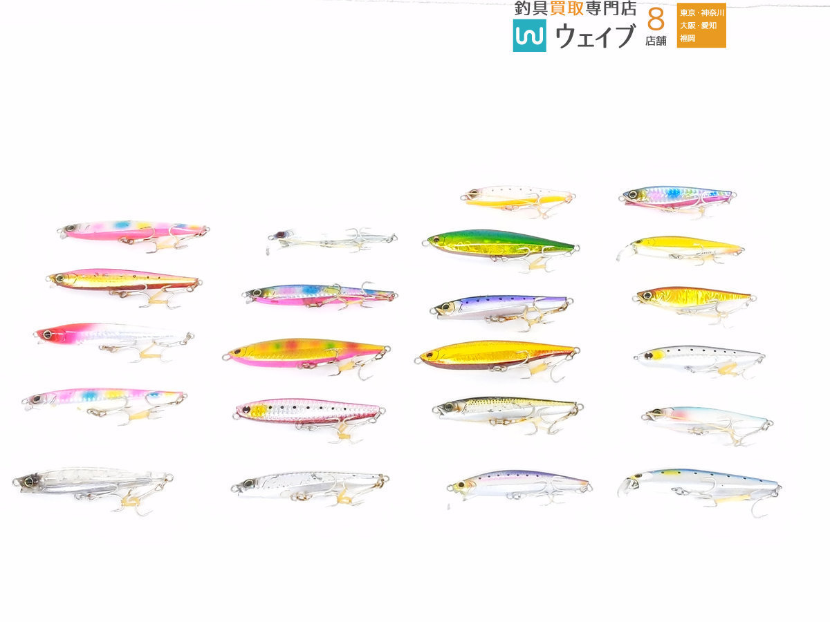 ダイワ フラットジャンキー サーフブレイカー デュエル モンスターショット 等計22個中古 ソルト シーバス サーフルアーセット の落札情報詳細 ヤフオク落札価格情報 オークフリー スマートフォン版