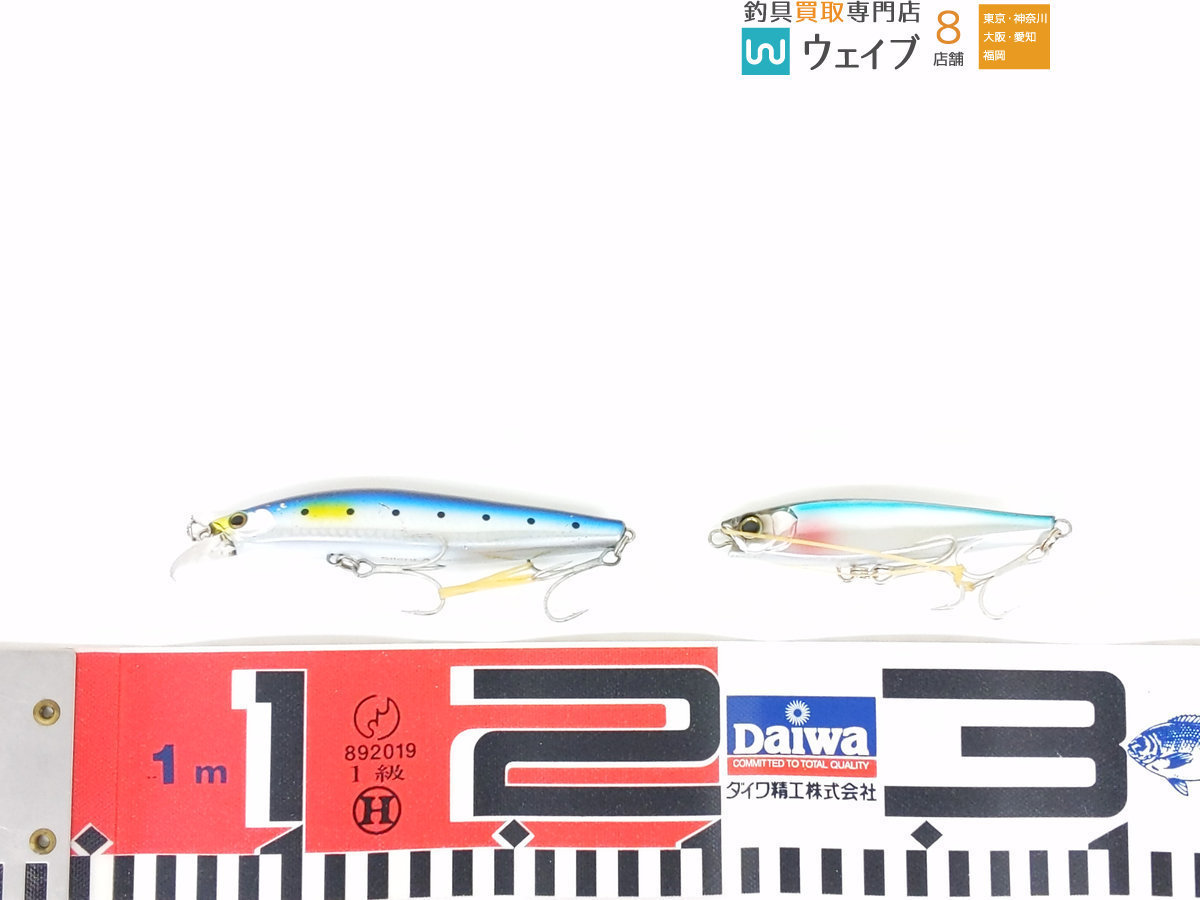 ダイワ フラットジャンキー サーフブレイカー デュエル モンスターショット 等計22個中古 ソルト シーバス サーフルアーセット の落札情報詳細 ヤフオク落札価格情報 オークフリー スマートフォン版