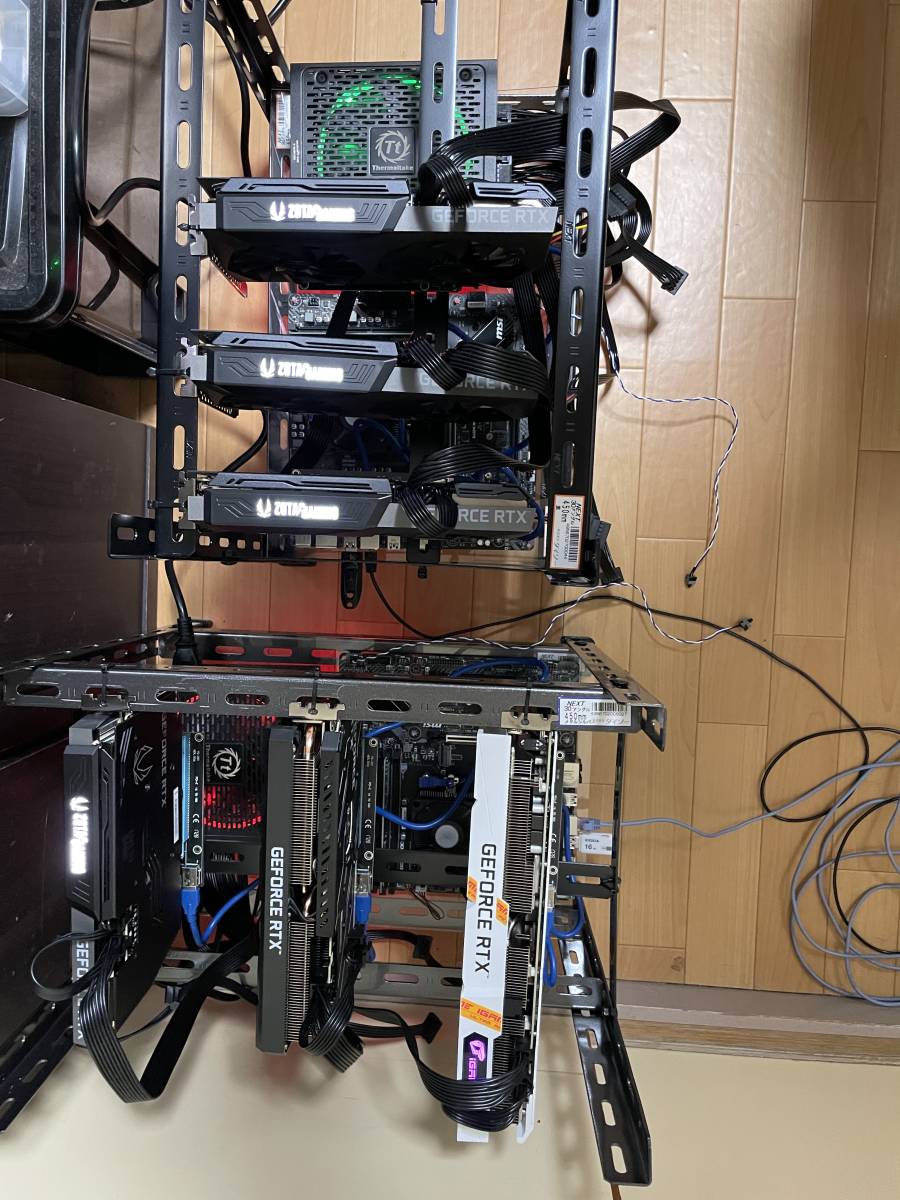 マイニングリグ 元ゲーミングpc マイニングに最適なおすすめのグラボ3 マイニングリグ3