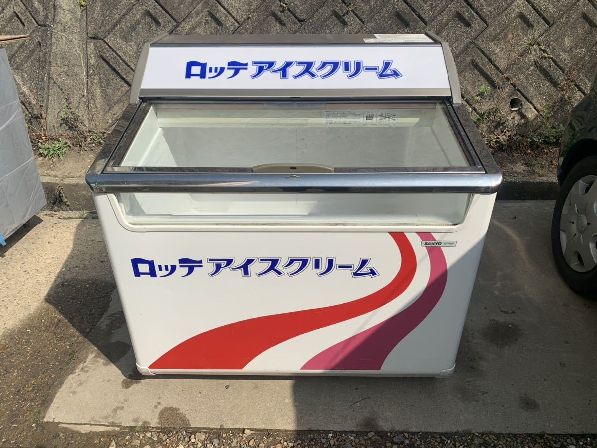 サンヨー 冷凍ショーケース 160L SCR-090G