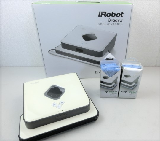 ト静 Irobot Braava フロアモッピングロボット 371ｊ お掃除ロボット お掃除 自動 モップ Ga689gcm18 の落札情報詳細 ヤフオク落札価格情報 オークフリー スマートフォン版