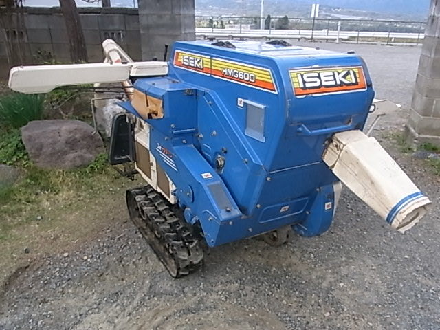 山梨県】 動作確認品 ハーベスタ ISEKI イセキ HMG-600 中古 農機具