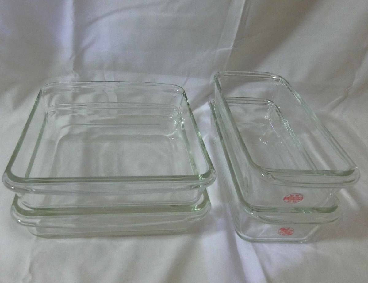 Iwaki イワキ パウンド型 ケーキ型 4個セット 耐熱ガラス 食器 耐熱皿 ガラス容器 ケーキ焼き皿 の落札情報詳細 ヤフオク落札価格情報 オークフリー スマートフォン版