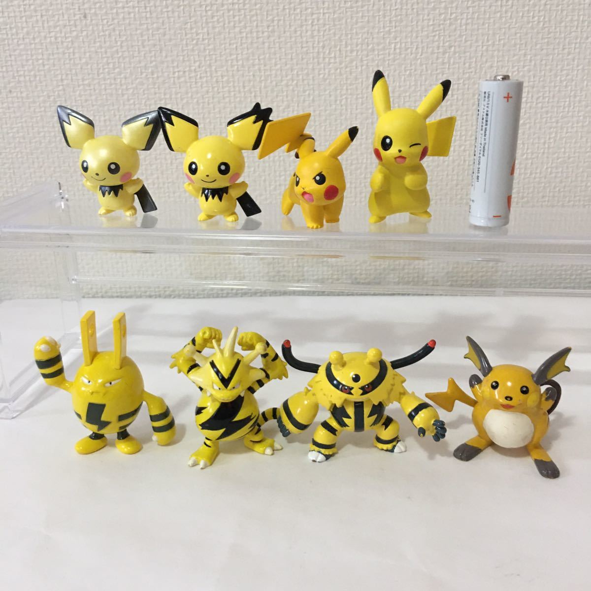 エレキブル・エレキッド・ライチュウ フィギュアセット モンコレ エレブー エレキッド エレキブル セット ピカチュウ