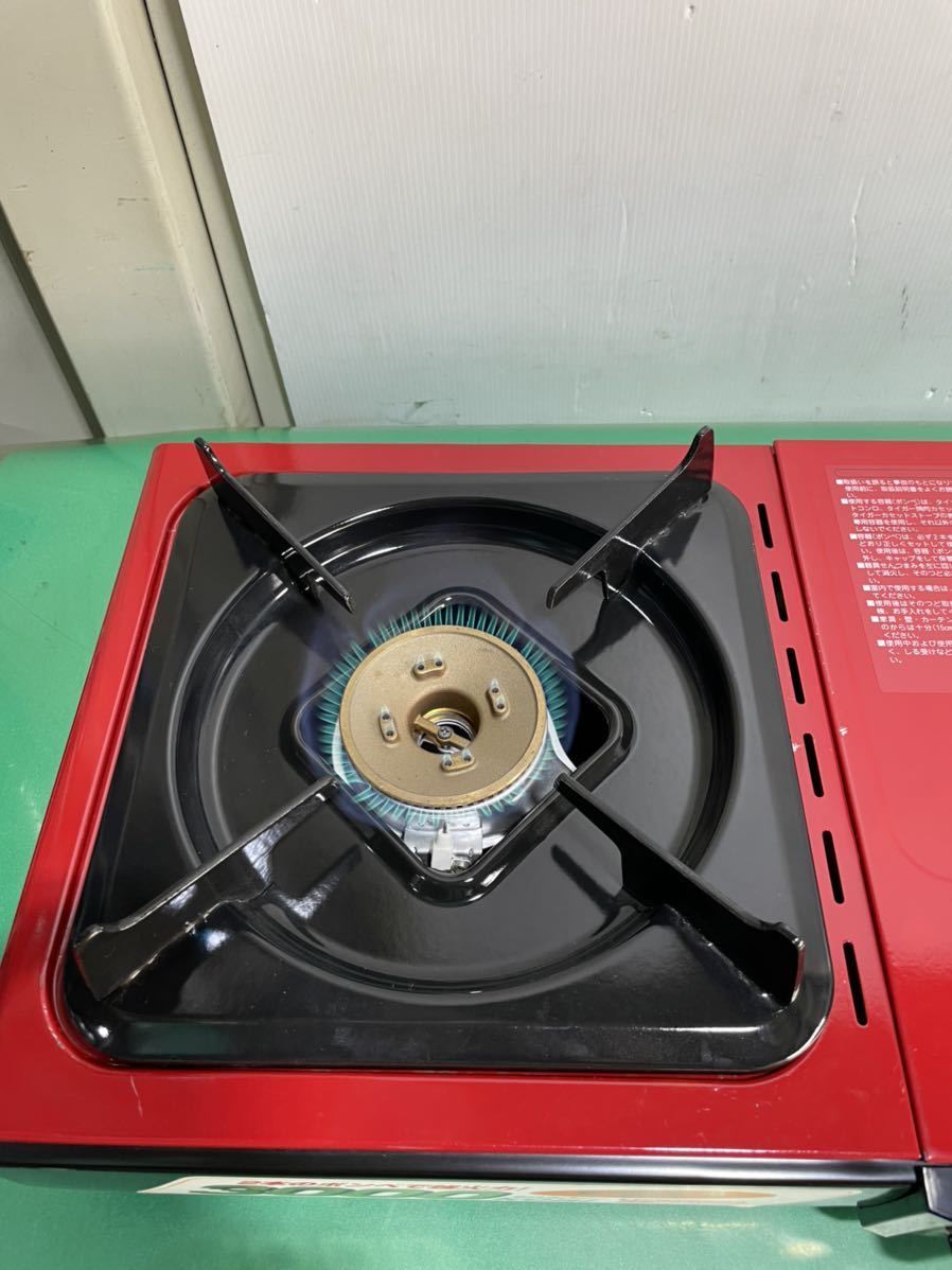 Tiger カセットコンロ Ckd 00 ツインパワフル 3000kcal 2本のボンベで強火力 長時間使用可能 コンパクト 卓上コンロ の落札情報詳細 ヤフオク落札価格情報 オークフリー スマートフォン版