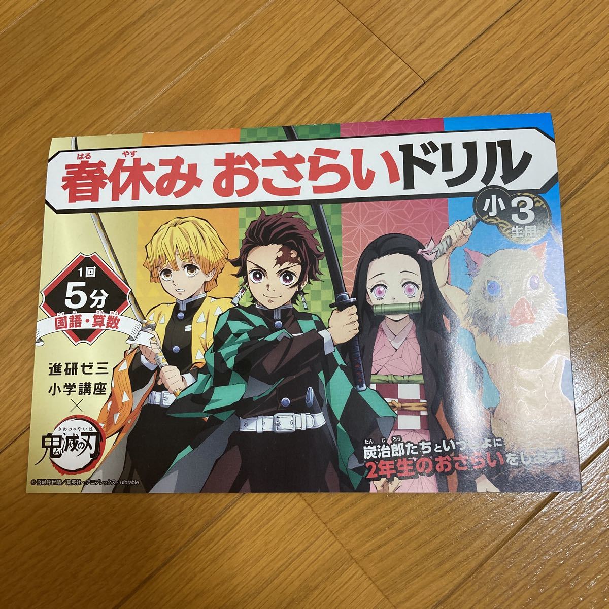 鬼 滅 竈門炭治郎 愉しく 消しゴム （進研ゼミ中学講座 物） 