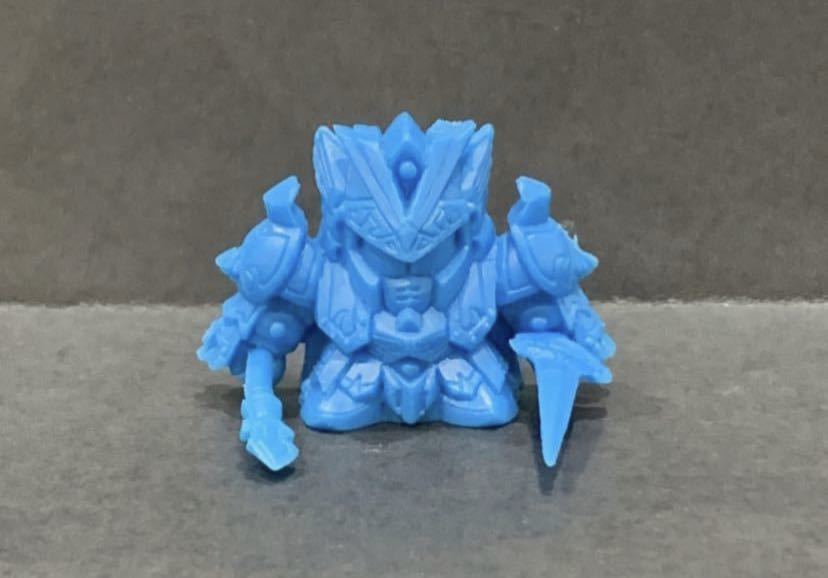 ガン消し　彩色　闇騎士ガンダムマークII ダークナイト　レア　希少 闇騎士ガンダムマークⅡ 彩色版 ガン消し ゴム フィギュア レア 希少