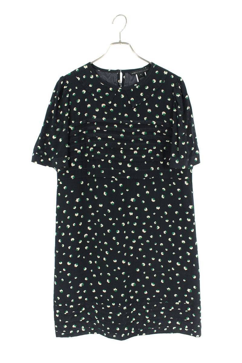 今だけ価格 マークバイマークジェイコブス Marc By Marc Jacobs サイズ 8 総柄ティアードワンピース ネイビー 4140 1 99 の落札情報詳細 ヤフオク落札価格情報 オークフリー スマートフォン版